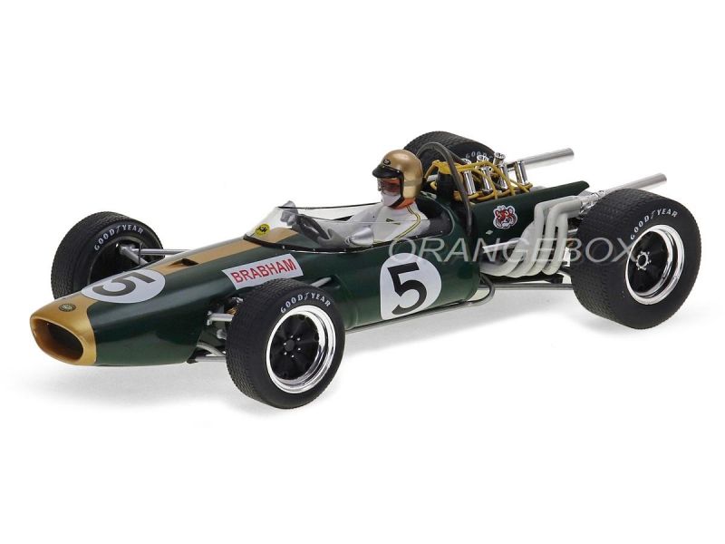 Fórmula 1 Brabham BT20 Jack Brabham 2° Gp México 1966 Campeão