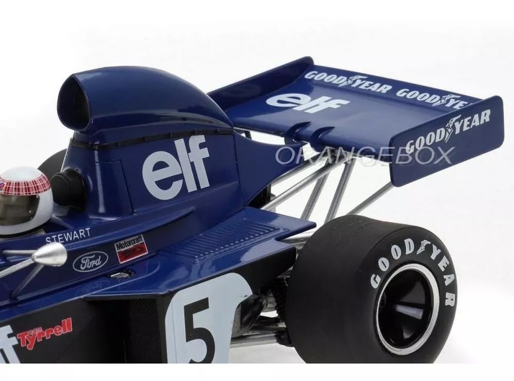 Fórmula 1 Ford 006 Tyrrell Team ELF Jackie Stewart Vencedor Gp