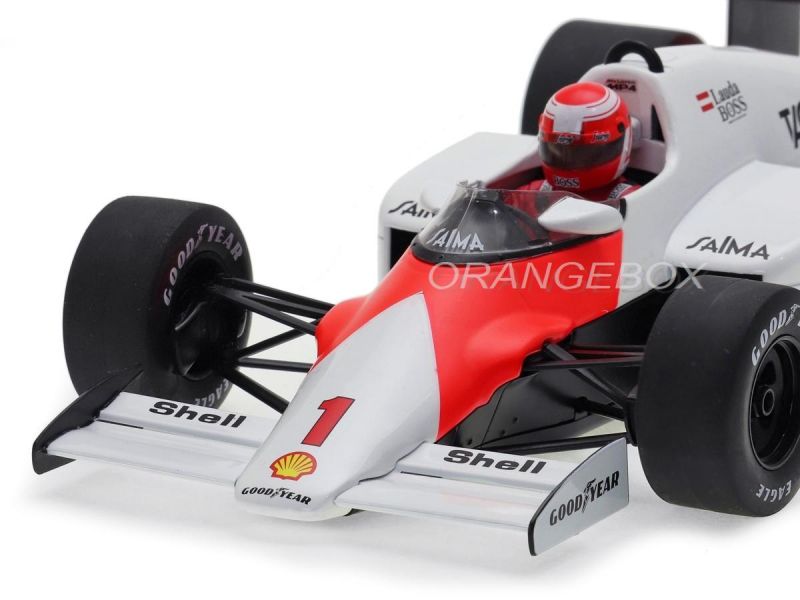 Fórmula 1 McLaren MP4/2B Niki Lauda Vencedor Gp Holanda 1985 1:18