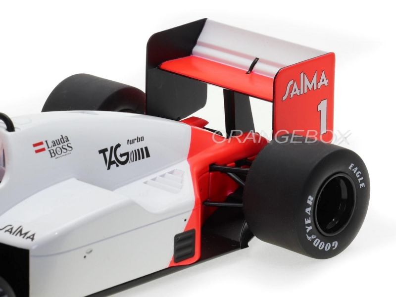 Fórmula 1 McLaren MP4/2B Niki Lauda Vencedor Gp Holanda 1985 1:18