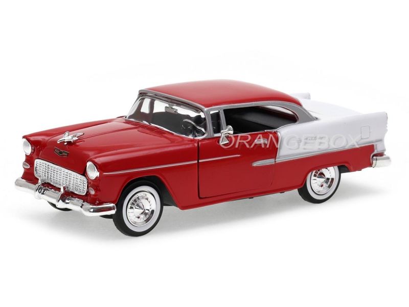 Chevy Bel Air 1955 1:24 Motormax Vermelho - 20 anos! Loja on-line