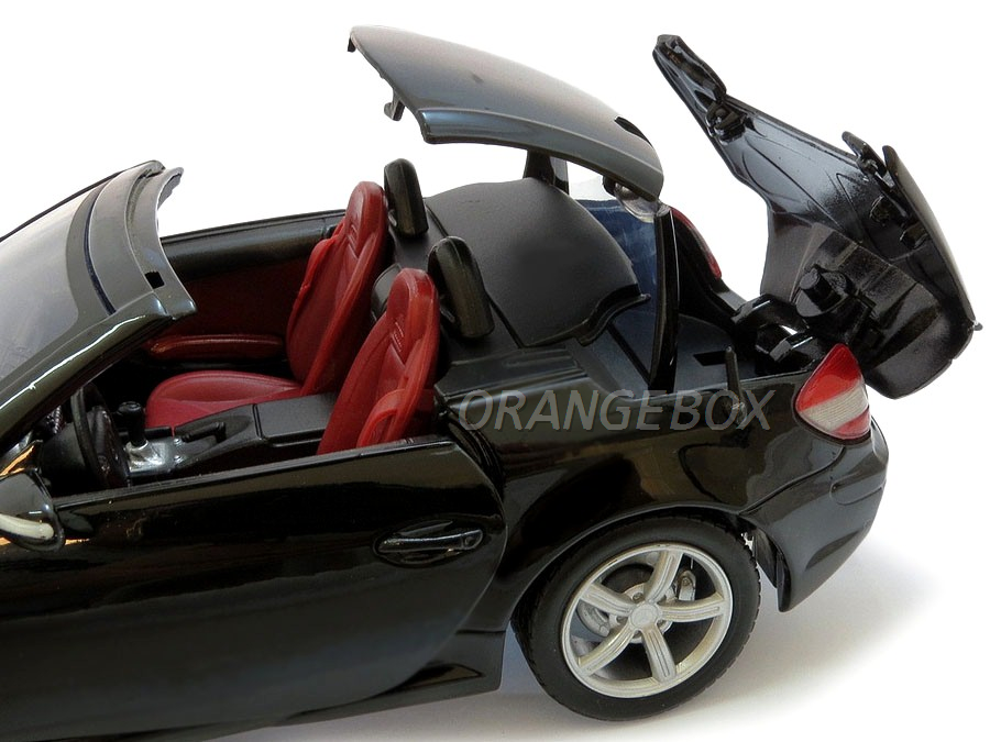 Mercedes Benz SLK55 Amg 1:18 Motormax Preto - 19 anos! Loja