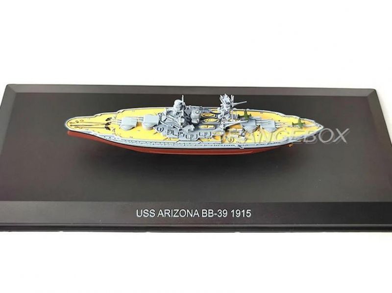 Navio USS Arizona BB-39 1915 1:1250 Motorcity Classics - 20 anos