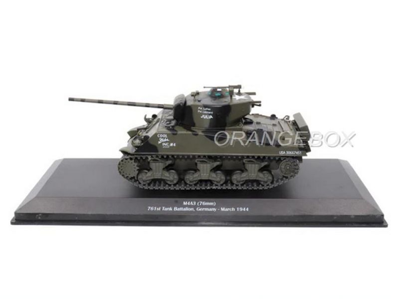 Tanque M4A3 (76mm) Germany 1944 1:43 Motorcity Classics - 20 anos