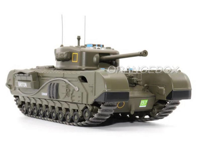 Tanque Churchill Mk.VII France 1944 1:43 Motorcity Classics - 20