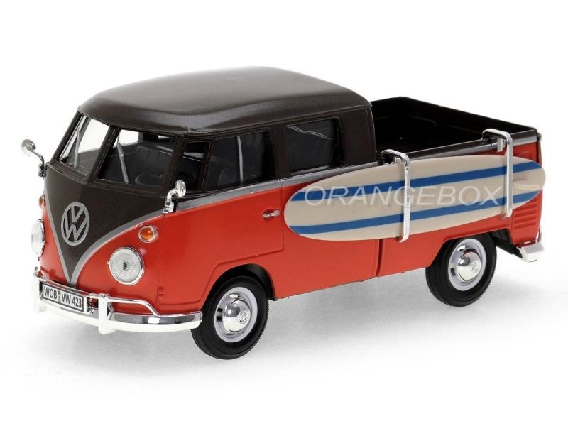 Volkswagen Type 2 T1 RC ボディ Volkswagen Kombi Type 2 (T1) Pick-Up Surf 1:24 Motormax - 20 anos