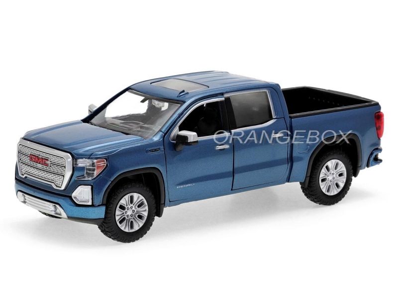 GMC Sierra 1500 Denali 2019 1:27 Motormax Azul - 20 anos! Loja on