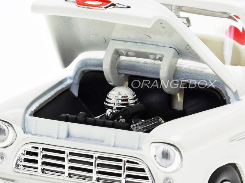 Chevy 5100 Stepside Pick Up 1955 1:24 Motormax Branco - 20 anos