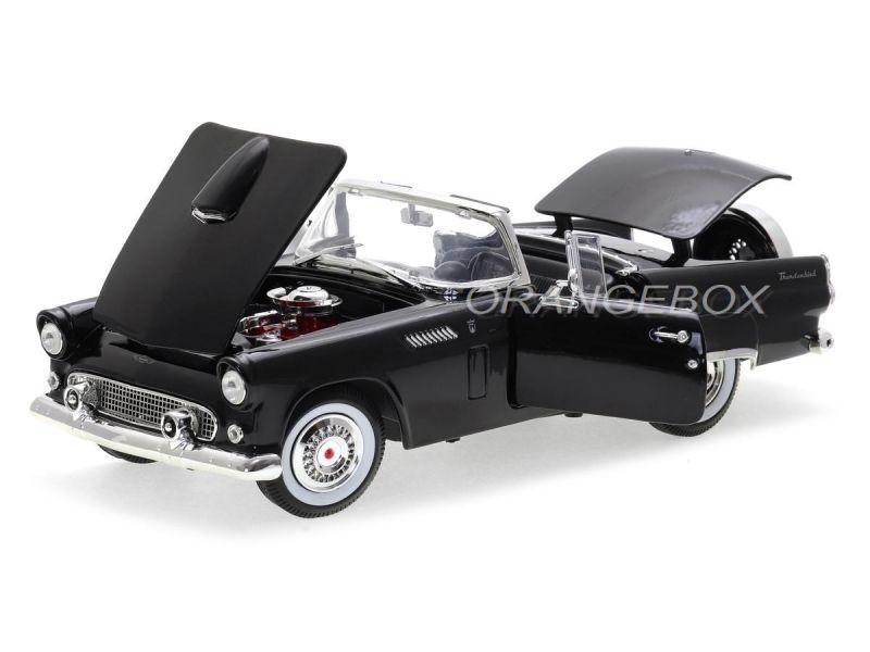 Ford Thunderbird 1956 1:18 Motormax Preto - 19 anos! Loja on-line