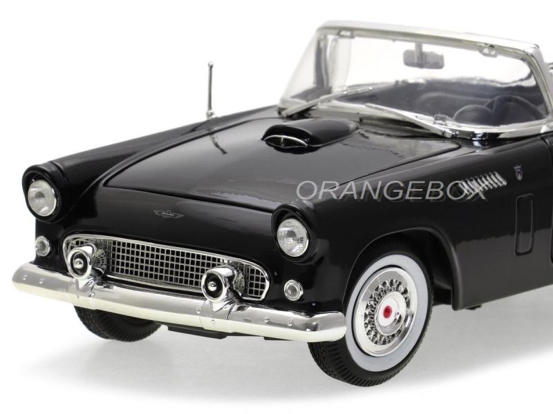 Ford Thunderbird 1956 1:18 Motormax Preto - 19 anos! Loja on-line