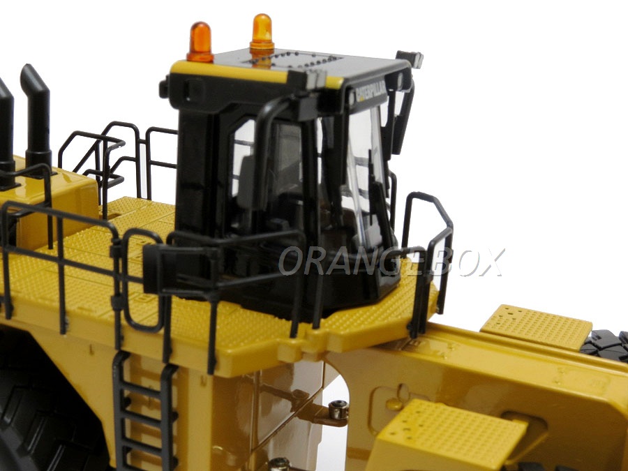 Trator de Rodas Caterpillar 854K Norscot 1:50 (28,5cm) - 20 anos