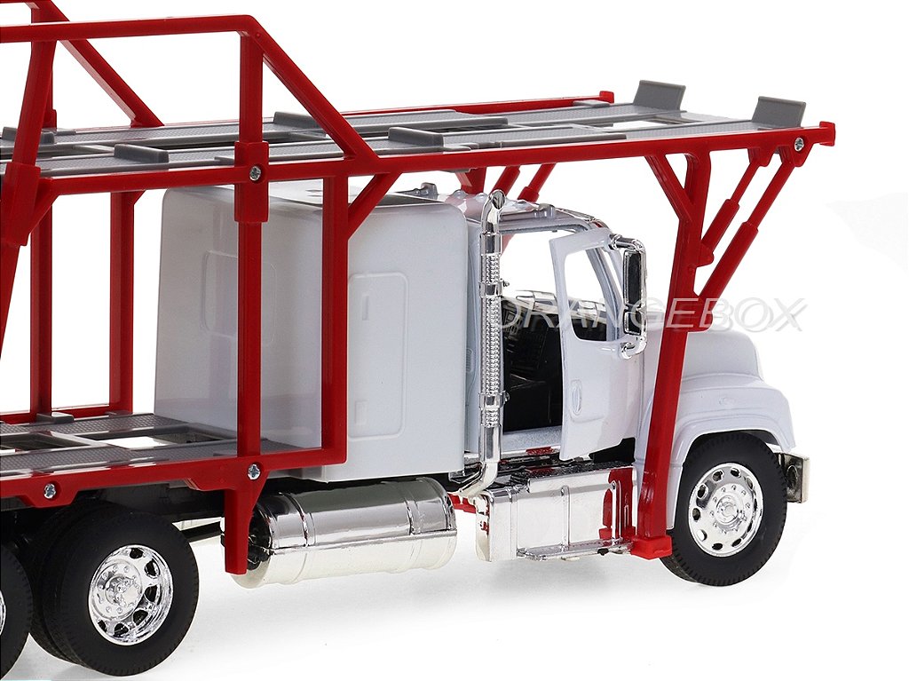 Caminhão Freightliner 114SD + Carreta Cegonha 1:32 New Ray - 20