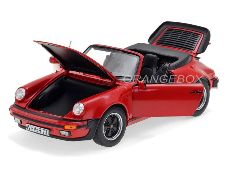 Porsche 911 Turbo Cabriolet 1987 1:18 Norev - 19 anos! Loja on