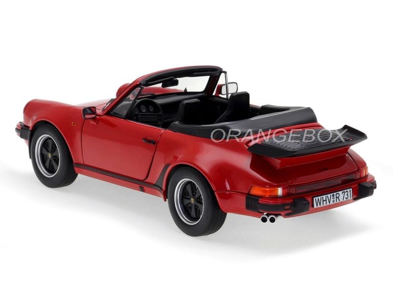 Porsche 911 Turbo Cabriolet 1987 1:18 Norev - 20 anos! Loja on