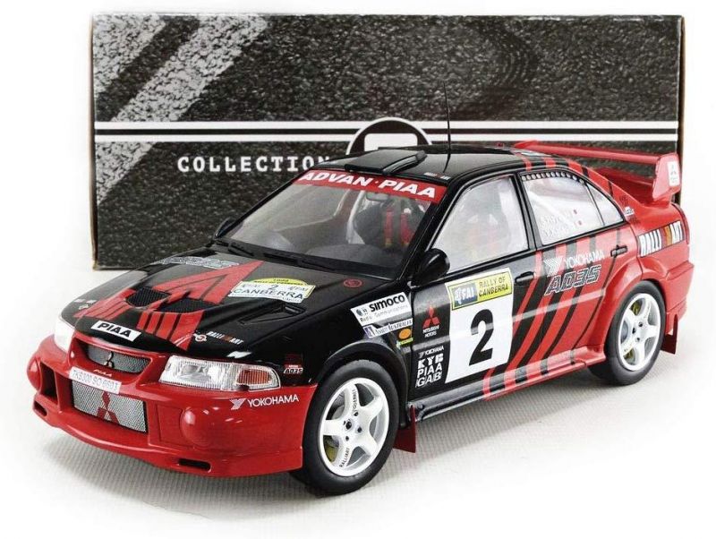 Mitsubishi Lancer Evo VI #2 Vencedor Rallye Canberra 1999 1:18
