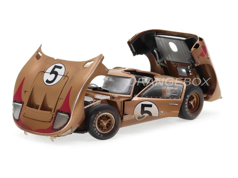 Ford GT40 MKII 1966 #5 After Race (Dirty Version) 1:18 Shelby
