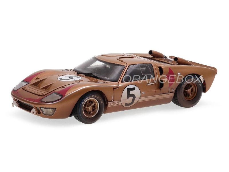 Ford GT40 MKII 1966 #5 After Race (Dirty Version) 1:18 Shelby