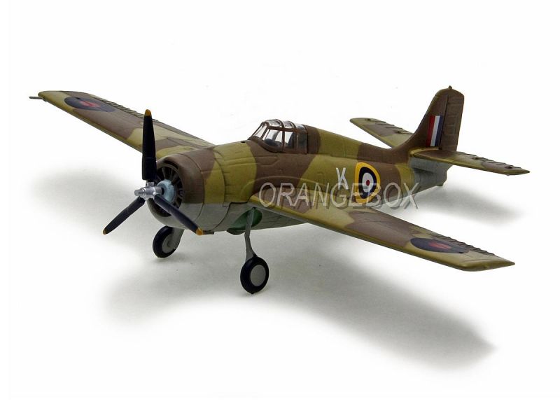Avião Grumann F4F Wildcat Operation Torch North Africa 1942 Solido