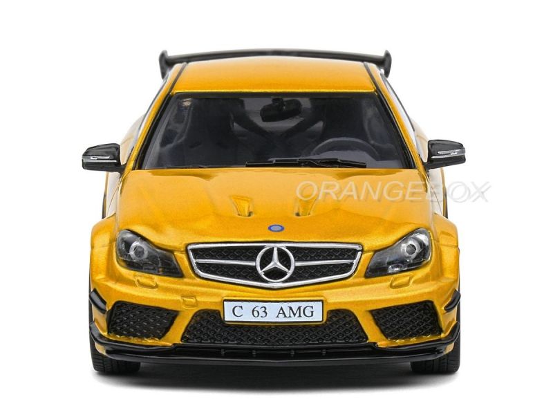 Mercedes Benz C63 AMG Black Series 1989 1:43 Solido Amarelo - 20