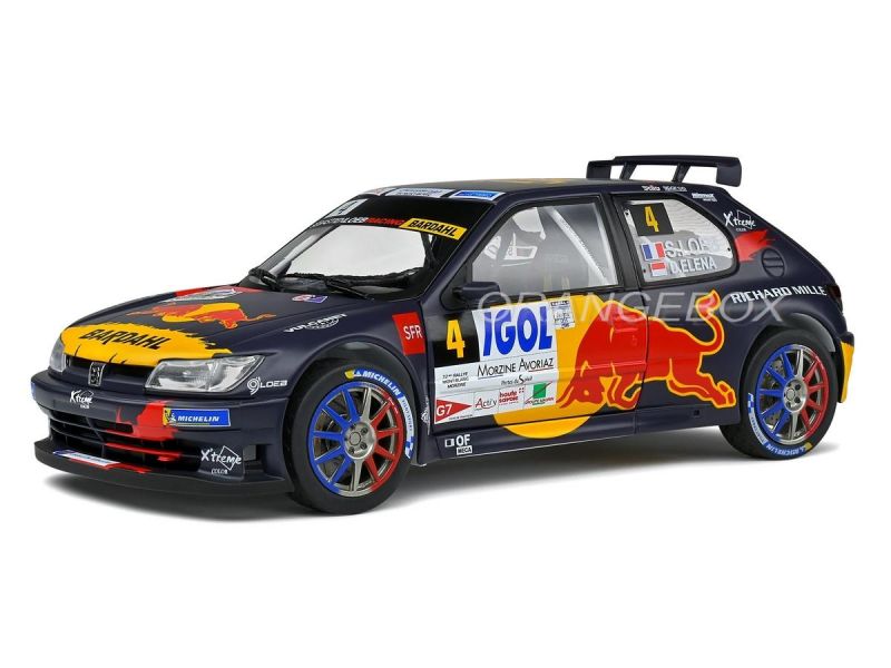 PEUGEOT 306 MAXI WRC ボディパーツセット Peugeot 306 Maxi Rally Du Mont Blanc 1:18 Solido - 20 anos! Loja