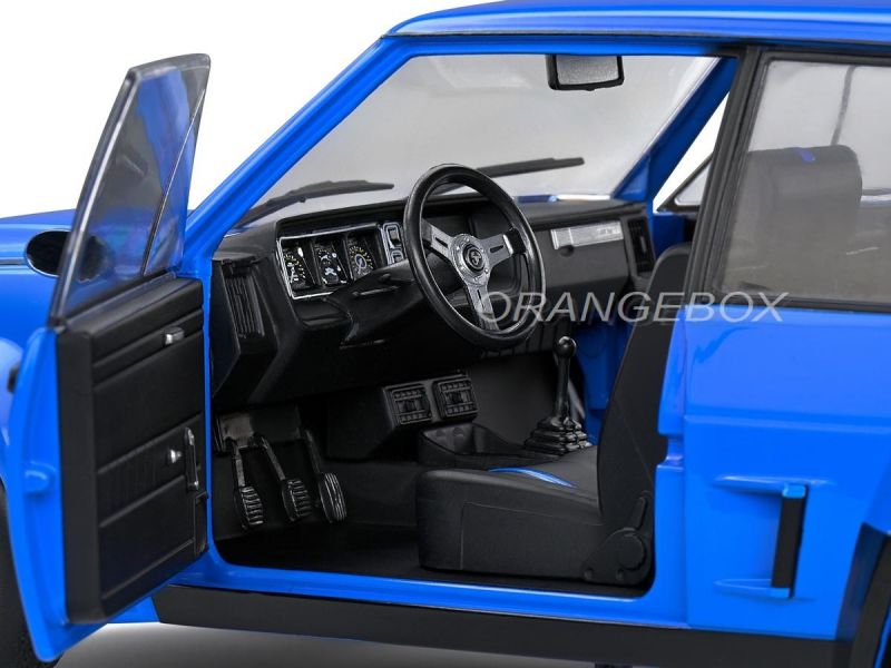 ミニカー SOLIDO FIAT131 ABARTH 1980 1/18 Fiat 131 Abarth 1980 1:18 Solido Azul - 19 anos! Loja on