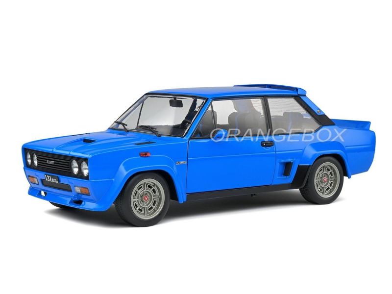 ミニカー SOLIDO FIAT131 ABARTH 1980 1/18 Fiat 131 Abarth 1980 1:18 Solido Azul - 19 anos! Loja on