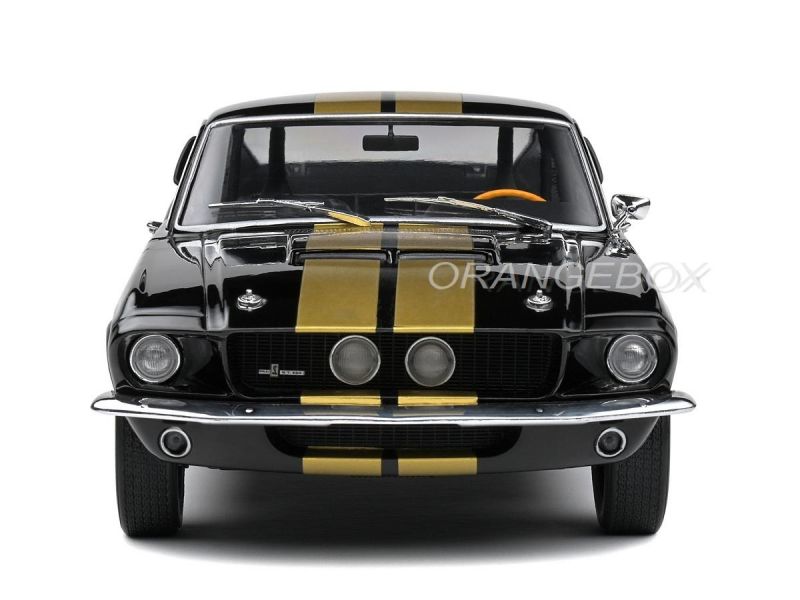 Mustang Shelby GT500 1967 1:18 Solido Preto - 20 anos! Loja on