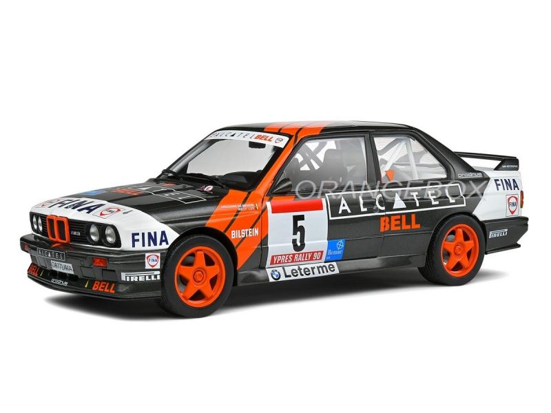 BMW E30 M3 Gr.A 1990 Rally Ypres 1:18 Solido - 20 anos! Loja on