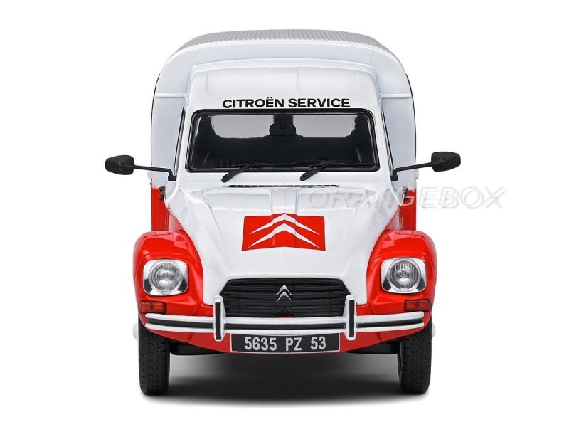 Citroen Acadiane Citroen Assistance 1984 1:18 Solido - 20 anos