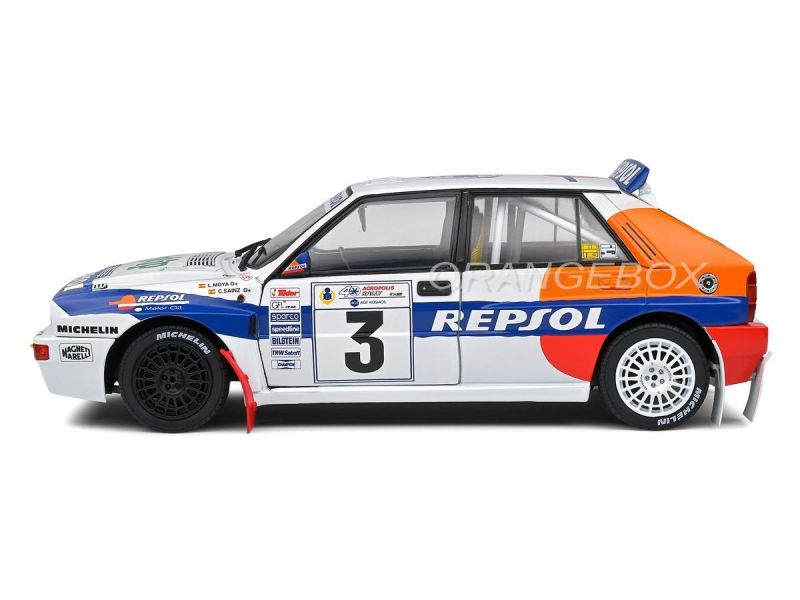 Lancia Collection 1/64 全27種フルコンプ Lancia Delta Hf Integrale 1993 Acropolis Rally 1:18 Solido Branco