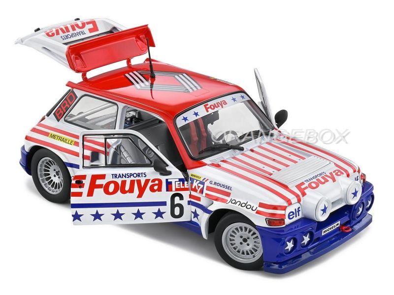 Renault 5 Turbo Rallye Lyon Charbonnière 1983 - Miniature Solido 1/18 - Neuf
