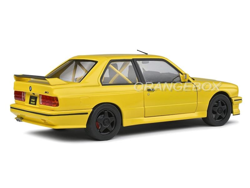 BMW E30 M3 1990 Street Fighter 1:18 Solido Amarelo - 20 anos! Loja
