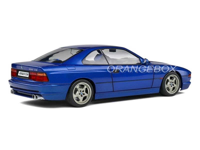 BMW 850 (E31) CSI 1990 1:18 Solido Azul - 19 anos! Loja on-line de