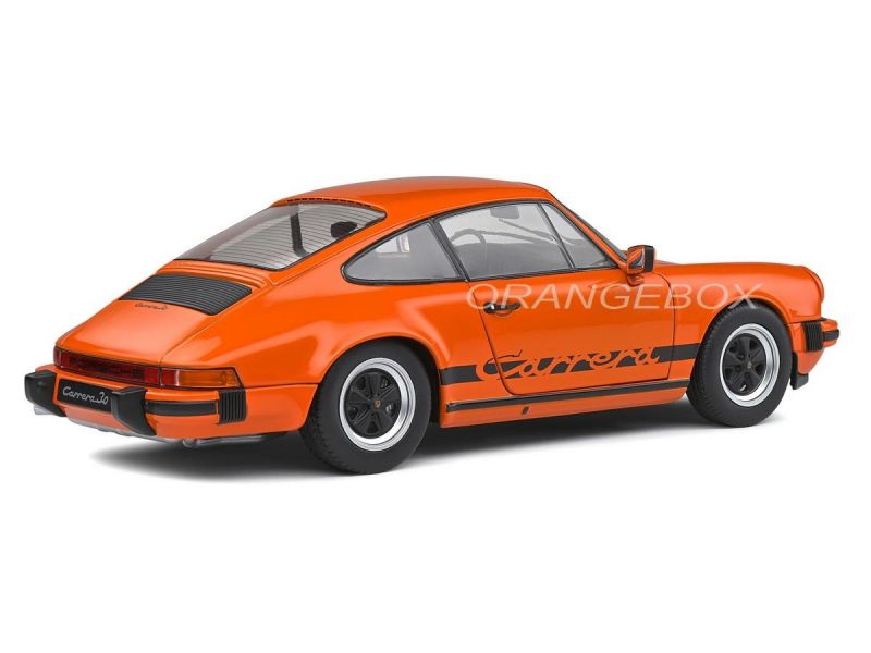 セール 一番安い Porsche 911 (930) 3.0 Carrera 1977 1:18 Solido Laranja - 18 乗用車