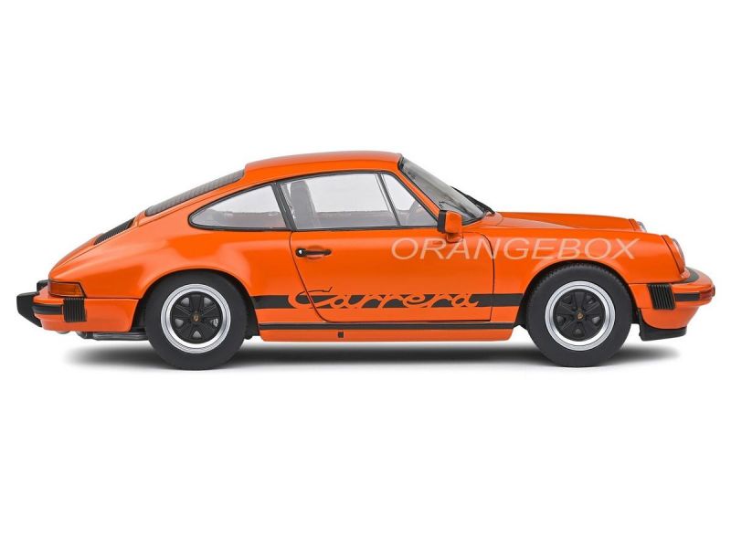 Porsche 911 (930) 3.0 Carrera 1977 1:18 Solido Laranja - 19