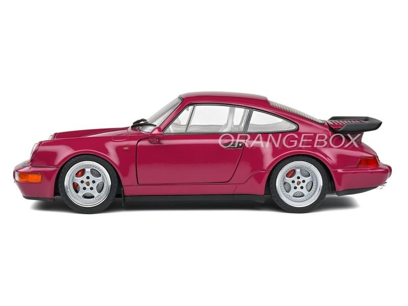 Porsche 911 (964) Turbo 1991 1:18 Solido Roxo - 19 anos! Loja on