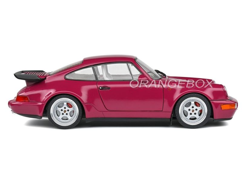 Porsche 911 (964) Turbo 1991 1:18 Solido Roxo - 19 anos! Loja on