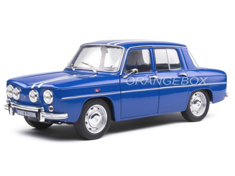 SOLIDO 1/18 ルノー 8 ゴルディニ 1300 1967 ブルー Renault 8 Gordini 1300 1967 1:18 Solido Azul - 19 anos! Loja