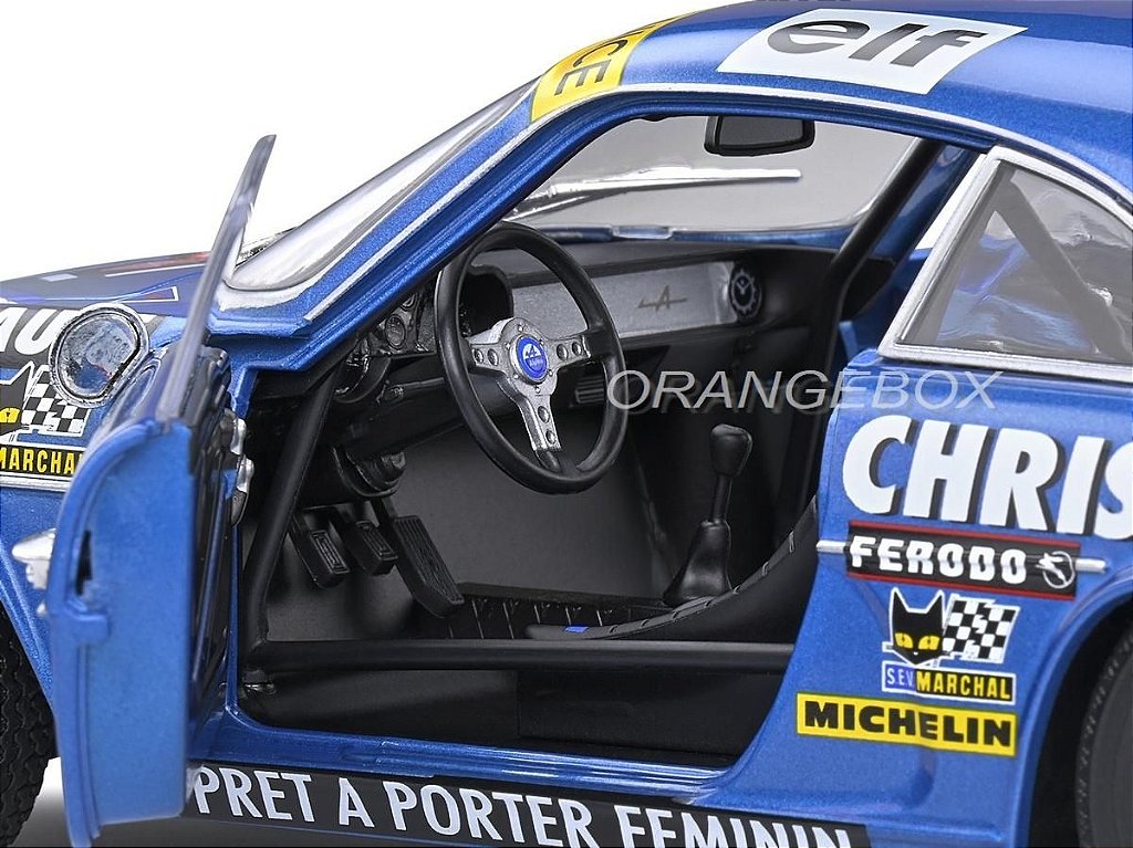 Alpine A110 1600S Rallye Monte Carlo 1976 1:18 Solido - 20 anos