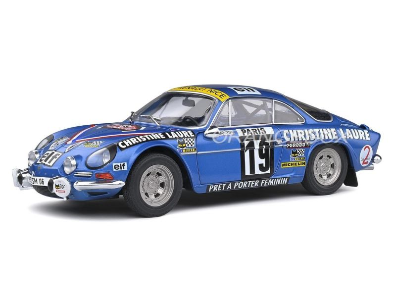 Alpine A110 1600S Rallye Monte Carlo 1976 1:18 Solido - 20 anos