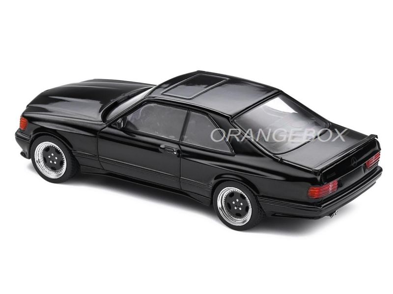 Mercedes Benz 560 SEC AMG Widebody 1:43 Solido Preto - 18