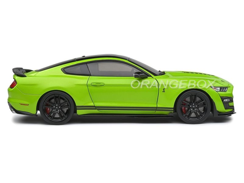 Ford Mustang GT500 Fast Track 2020 1:18 Solido Verde - 20 anos