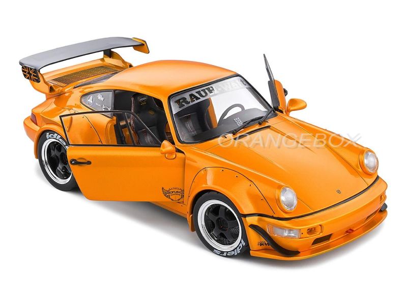 Porsche RWB 964 2011 1:18 Solido Laranja - 20 anos! Loja on-line