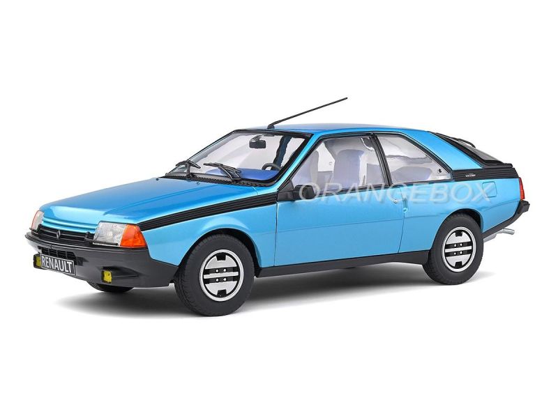MINICHAMPS Renault Fuego 1980 青メタリック Renault Fuego Turbo 1980 1:18 Solido Azul - 20 anos! Loja on-line