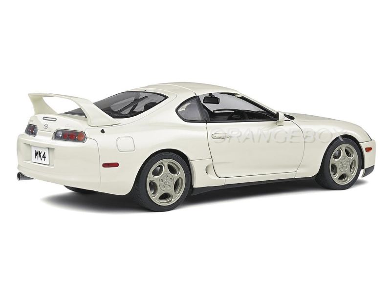 Toyota Supra Mk.4 (A80) Targa 1993 1:18 Solido Branco - 20 anos