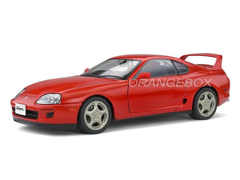 ソリド　solido 1/18 スープラ　mk4 jza80 レッド Toyota Supra Mk.4 (A80) 1993 1:18 Solido Vermelho - 20 anos! Loja
