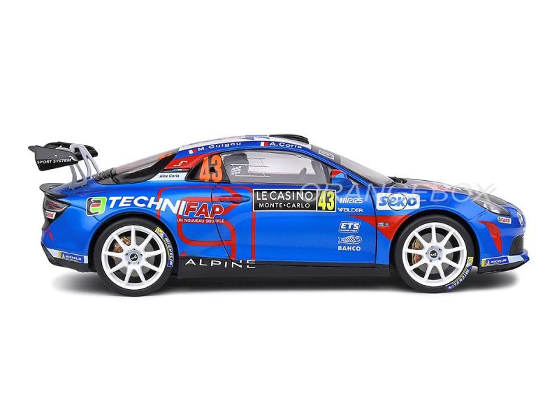 Alpine A110 Rally Rally Monte Carlo 2021 1:18 Solido - 20 anos