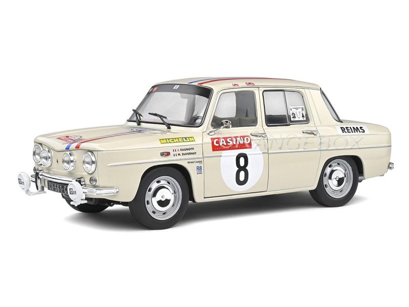 Renault 8 Gordini 1300 Rally Monte Carlo Historique 2014 1:18
