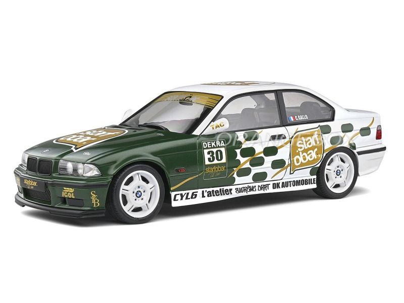 BMW E36 M3 Coupe 1994 Starfotictac 1:18 Solido Branco - 20 anos
