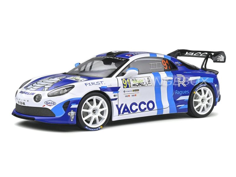 Alpine A110 Rally WRC Monza 2020 1:18 Solido - 20 anos! Loja on